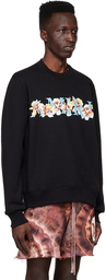 AMIRI Black Cotton Sweatshirt