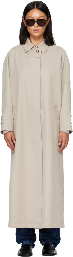 Photo: HommeGirls Beige Mac Coat