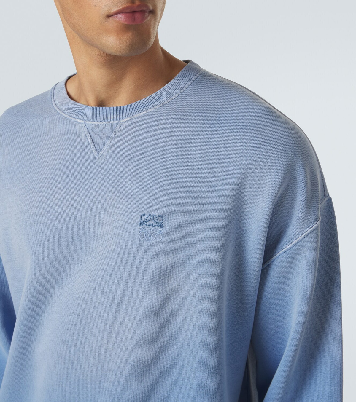 Loewe Anagram cotton jersey sweatshirt