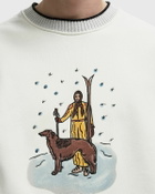 Drôle de Monsieur Le Sweatshirt Skieur White Men
