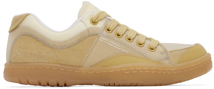 Photo: The Arrivals® Beige Simple Edition OS Sneakers