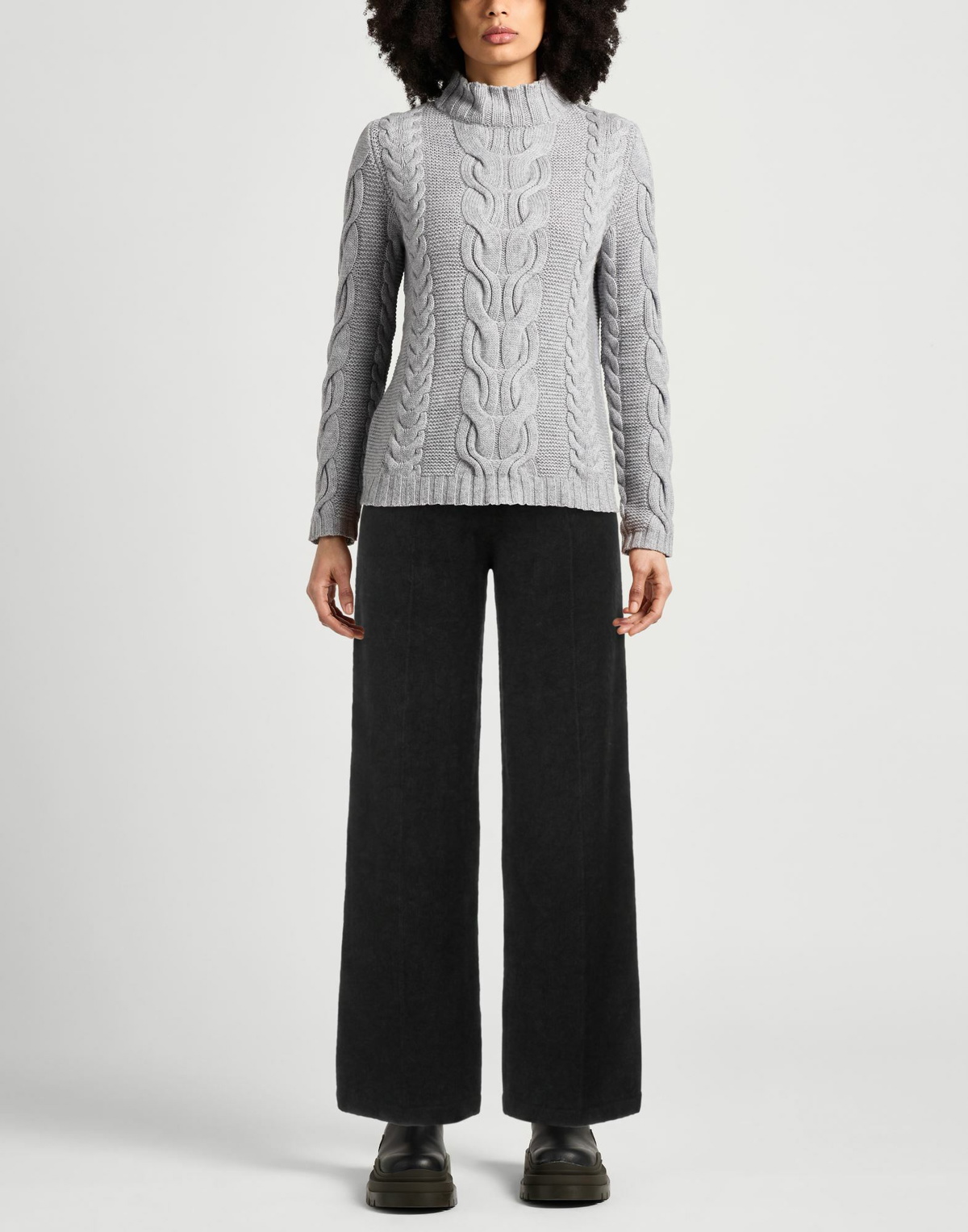 Laneus Womens Pants in Black