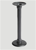 Officina Low Candlestick in Black
