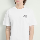 Karma8a Men's The Real T-Shirt in White/Black