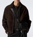 Métier Slide leather messenger bag