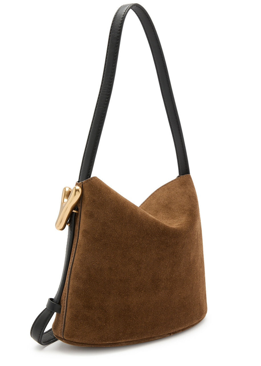 Boyy YY Sac Suede Shoulder bag - Taupe - One Size