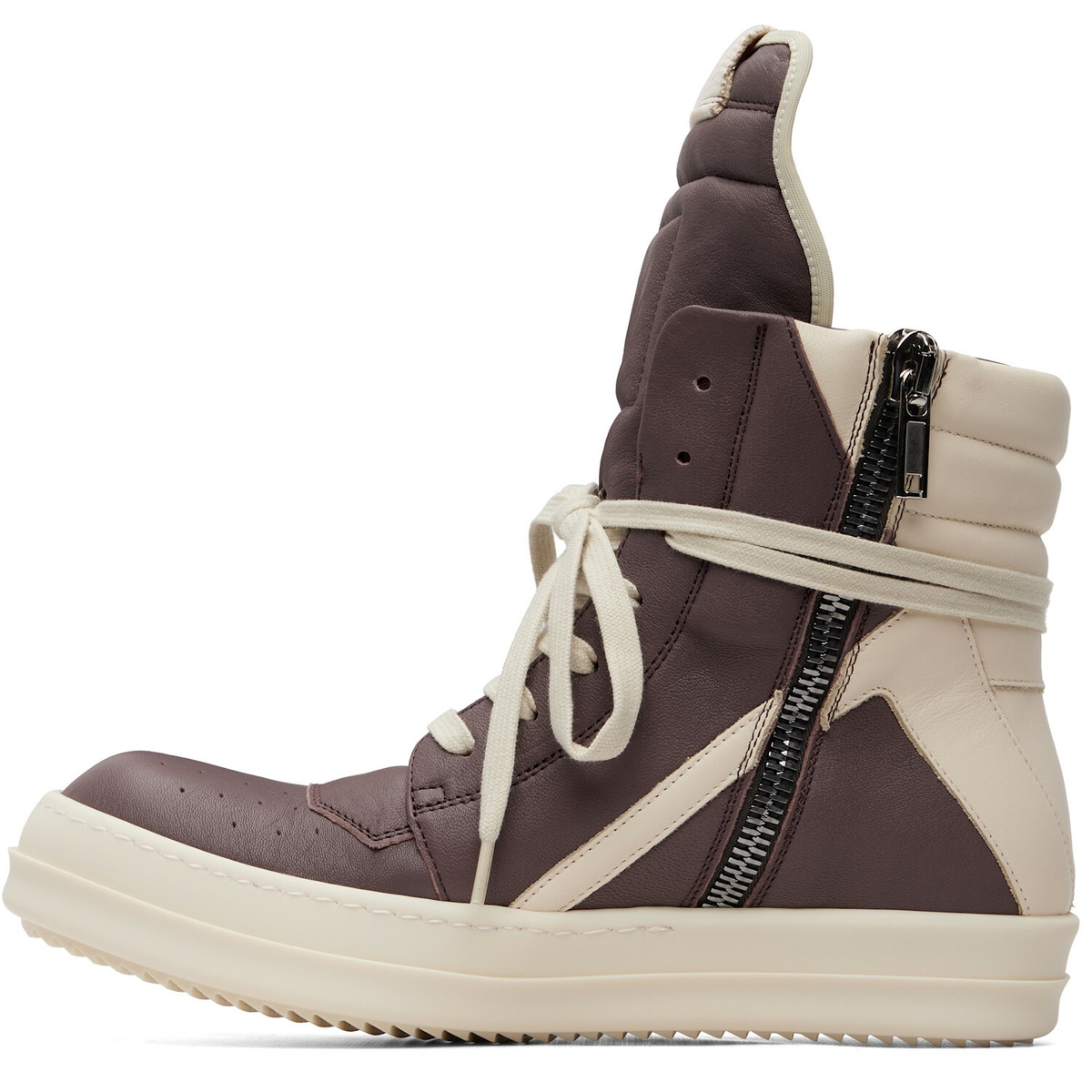 Rick Owens Purple Tower Geobasket Sneakers