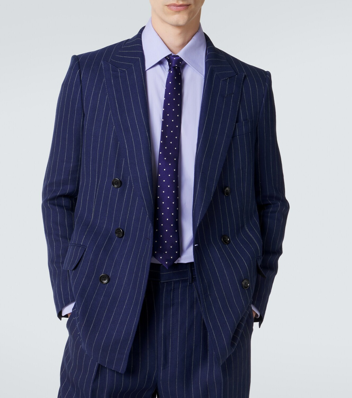 Tom Ford Polka-dot silk twill tie