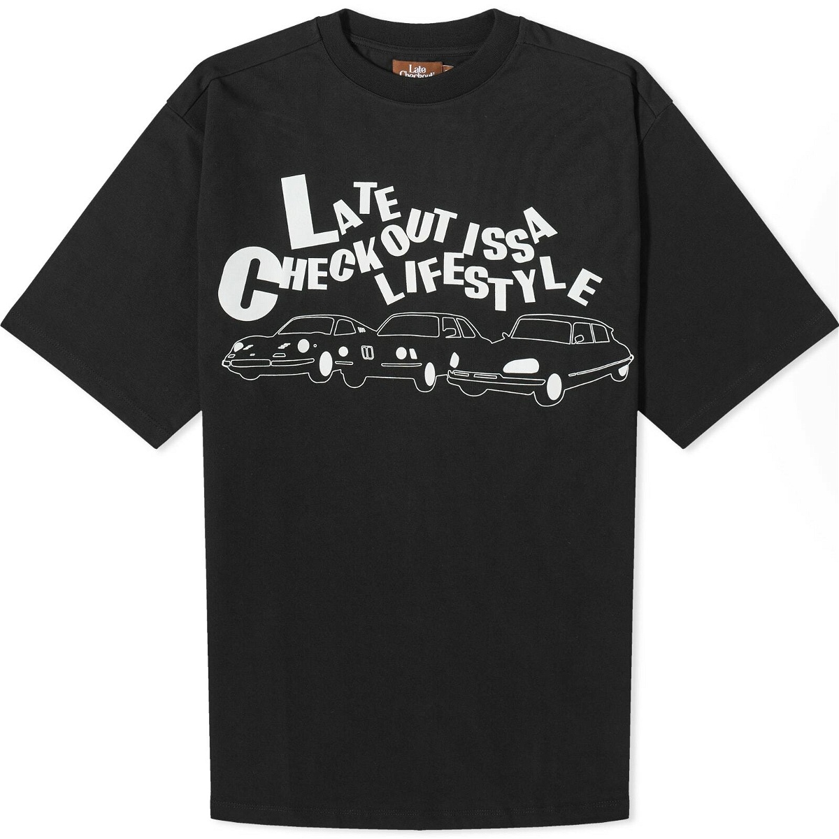 Photo: Late Checkout Parking T-Shirt in Black