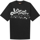 Late Checkout Parking T-Shirt in Black