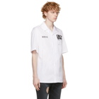 Off-White White Tech Marker Holiday Short Sleeve Shirt