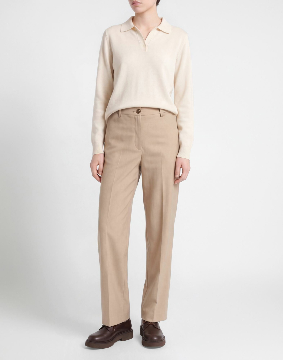 Sportmax Womens Pants Taupe