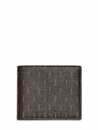 SAINT LAURENT - Allover Monogram Canvas Wallet