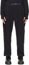 F/CE Black Belted Trousers