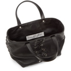 Ludovic de Saint Sernin Black Lace-Up Purssy Tote