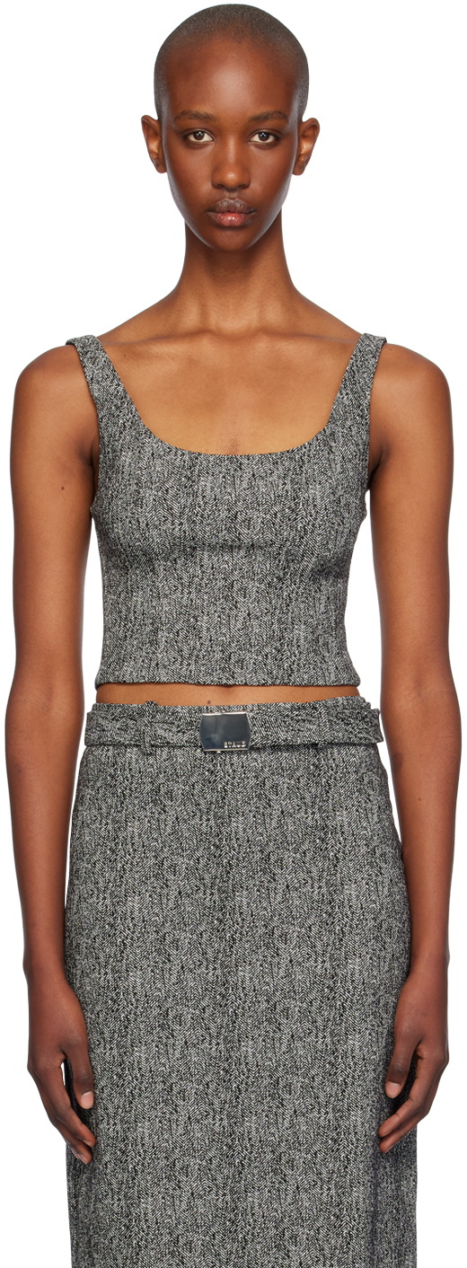 Staud Gray Wells Tank Top