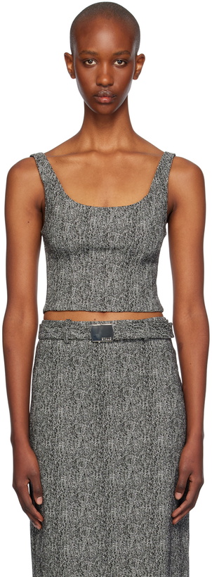Photo: Staud Gray Wells Tank Top