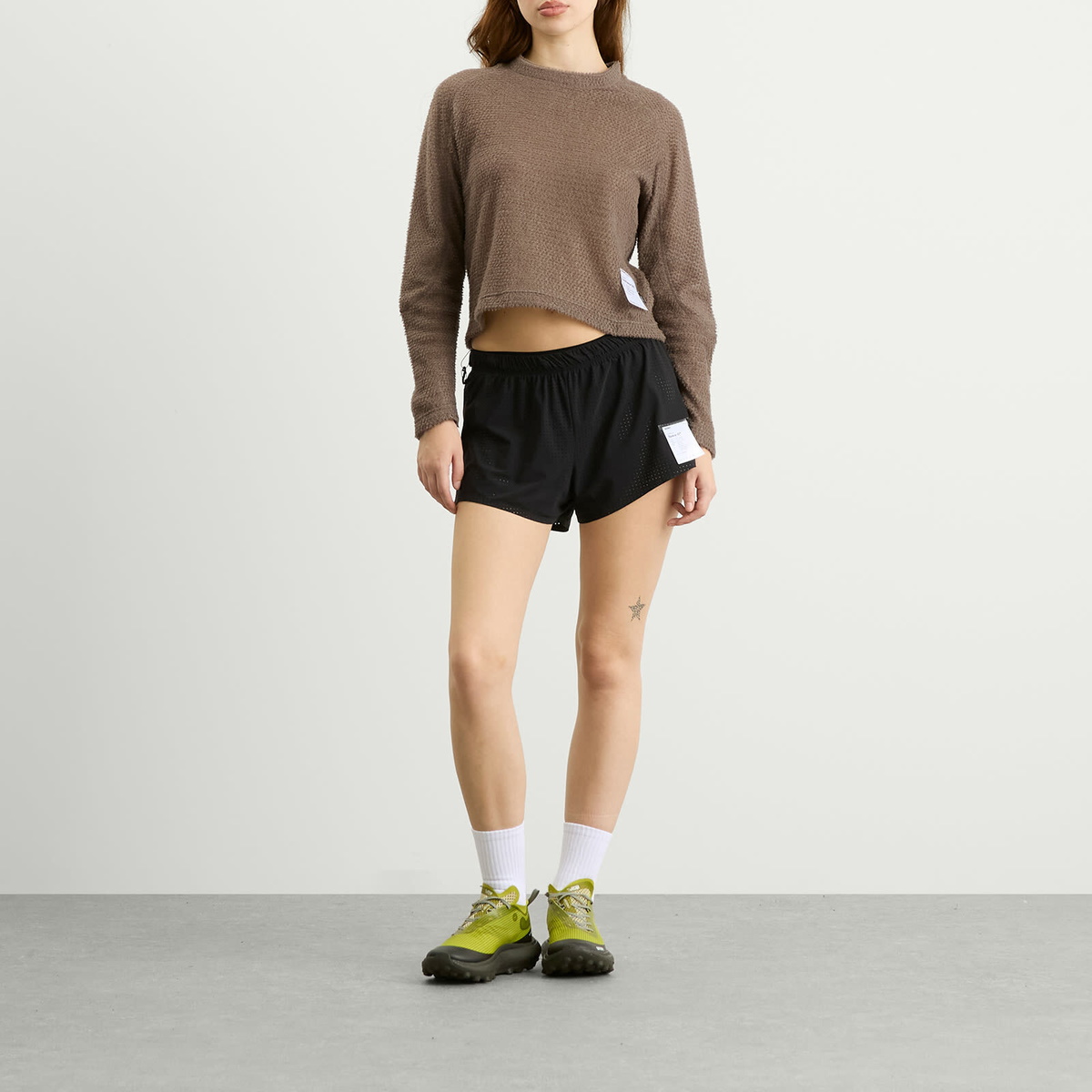 Satisfy Women's GhostFleece AD Long T-Shirt in Falcon