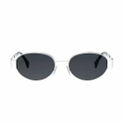 Celine Cl40235u Metal Triomphe 16a Silver Sunglasses