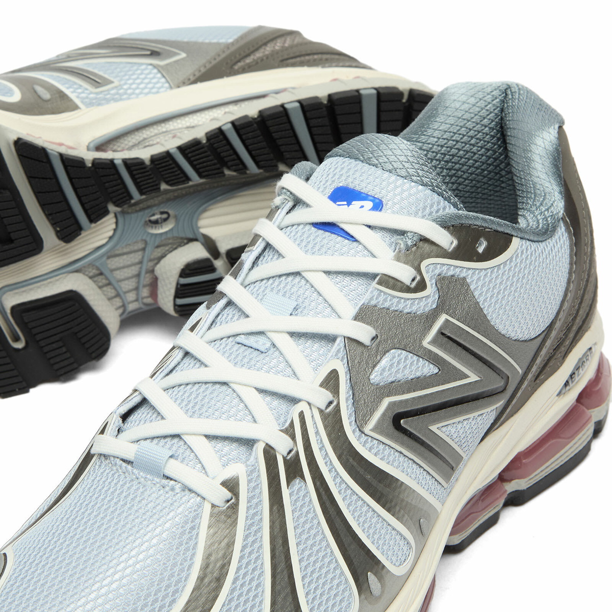 New Balance Abzorb 1890 Sneaker in Dark Silver Metallic/Granite