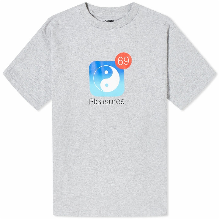 Photo: Pleasures Men's Notify T-Shirt in Grey