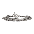 Pearls Before Swine Silver Old Textured Link Bracelet