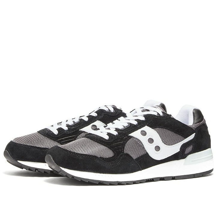 Photo: Saucony Men's Shadow 5000 Sneakers in Charcoal/White