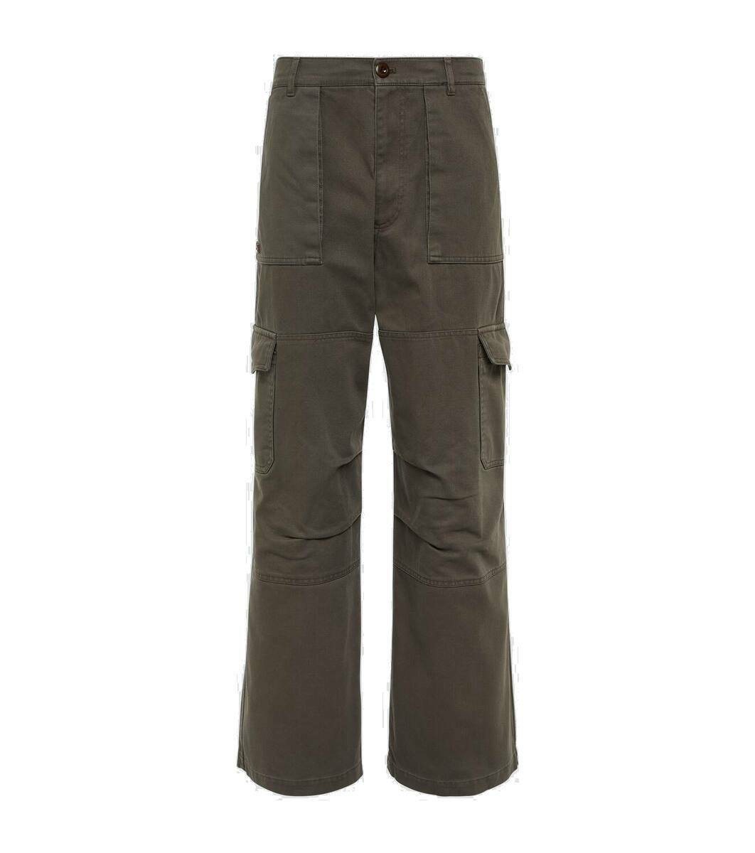 Acne Studios Cotton-blend twill cargo pants Acne Studios