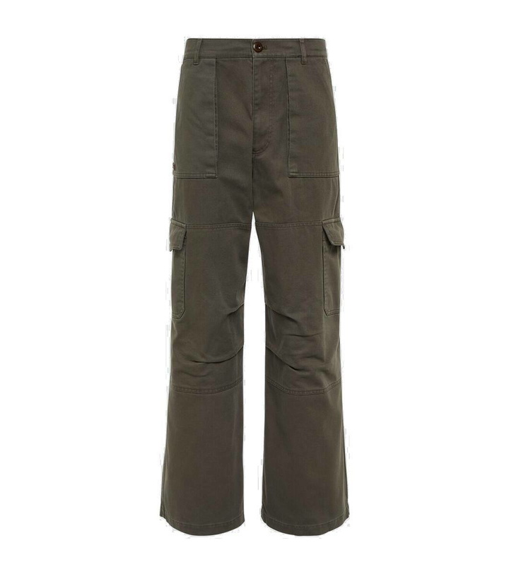 Photo: Acne Studios Cotton-blend twill cargo pants