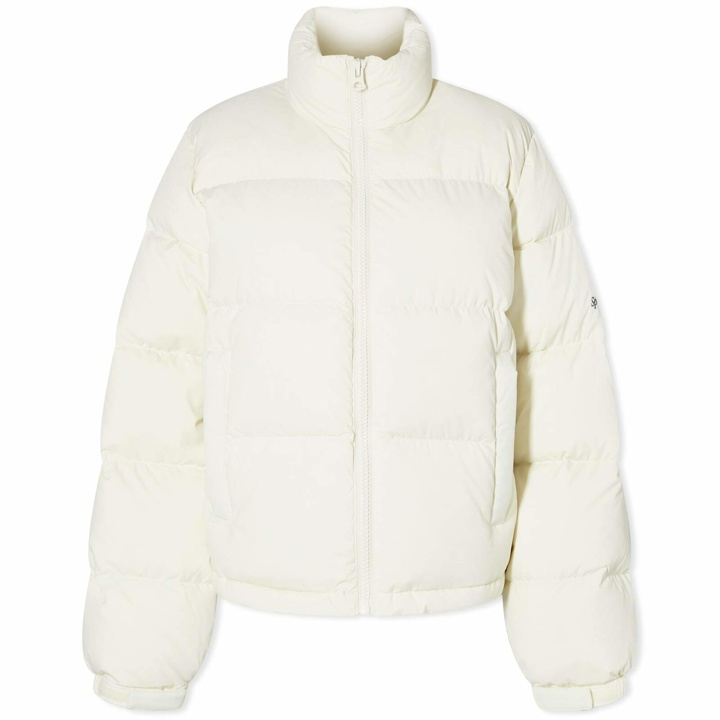 Photo: Sporty & Rich Women's Crown LA Puffer Jacket in Cream