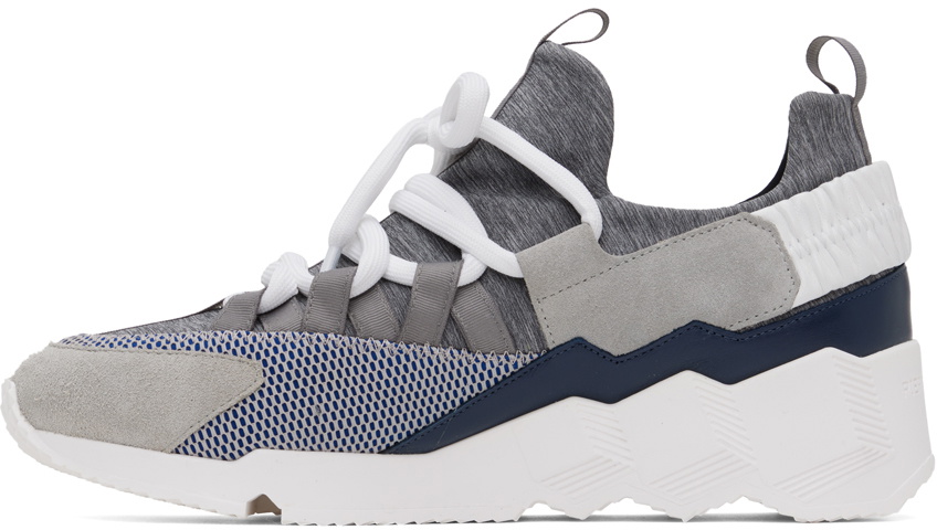 Pierre Hardy Gray Trek Comet Sneakers