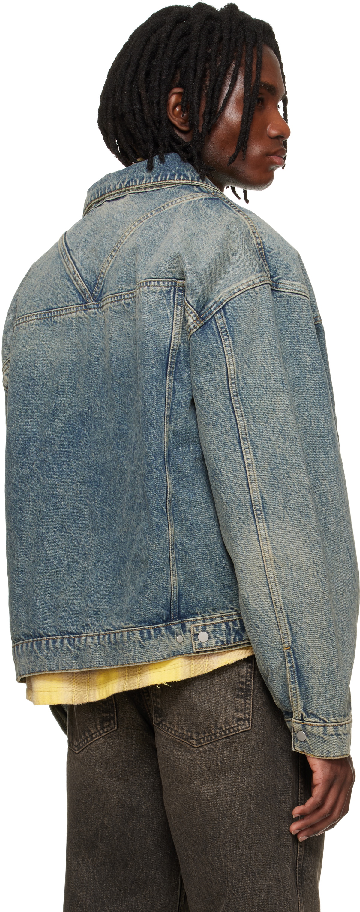 Represent Blue R4 Denim Jacket