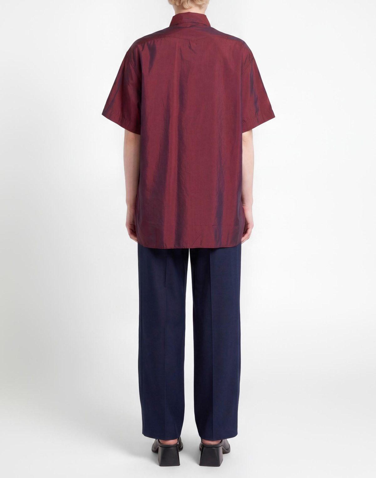 Massimo Alba Womens Top Burgundy