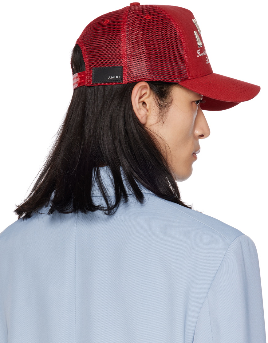 AMIRI Red Varsity Cap Amiri AMIRI Red Varsity Cap Amiri