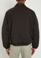 Our Legacy Avenue Pinstriped Padded Woven Jacket Black