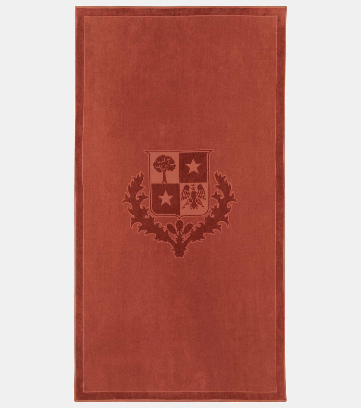 Loro Piana Crest cotton beach towel