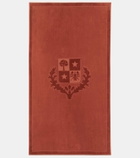 Loro Piana Crest cotton beach towel