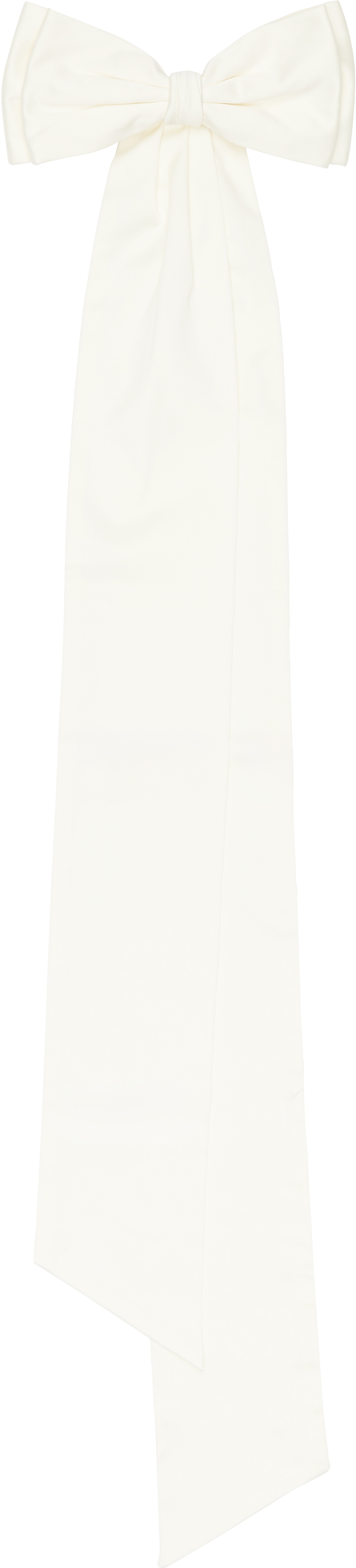 Sandy Liang SSENSE Exclusive Bridal Capsule Palermo Bow Barrette