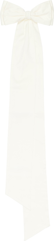 Photo: Sandy Liang SSENSE Exclusive Bridal Capsule Palermo Bow Barrette