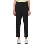 Junya Watanabe Black Serge Trousers