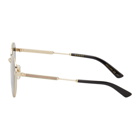 Gucci Gold GG0853SK Sunglasses