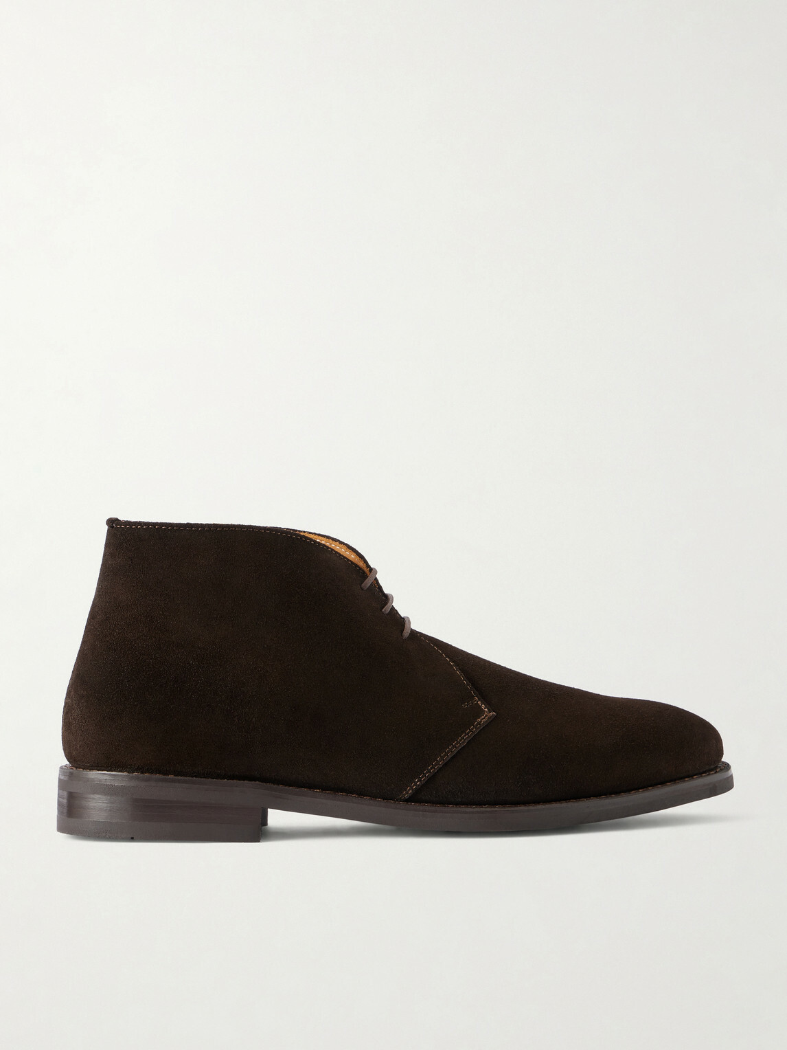 MORJAS - Chukka Suede Desert Boots - Brown