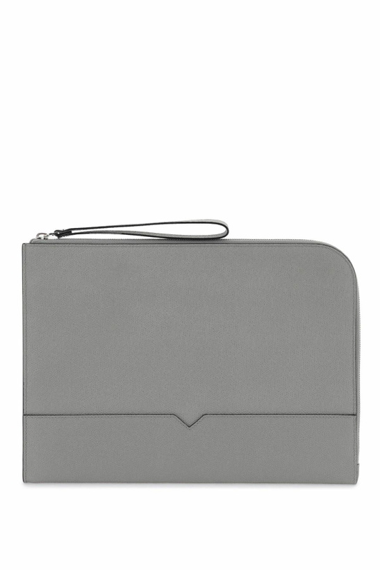 Photo: VALEXTRA leather document holder Grey