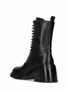 ANN DEMEULEMEESTER - 60mm Heike Leather Ankle Boots