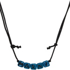 Marni Blue Logo Necklace