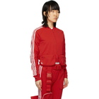 adidas Originals Red Ji Won Choi and Olivia OBlanc Edition SST Track Jacket