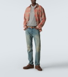 RRL Waffle-knit cotton Henley shirt
