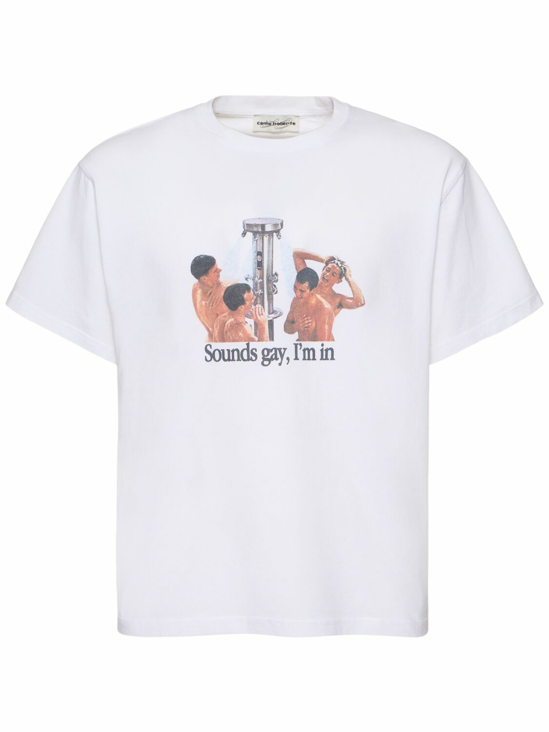 【関税込み】Carne Bollente ブラック I Got High!! Tシャツ Carne Bollente Men's I Got High T-Shirt in Washed Black