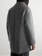 Kaptain Sunshine - Hunter Brushed Wool, Mohair and Camel-Blend Coat - Gray