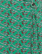 Manila Grace Womens Midi dress in Green